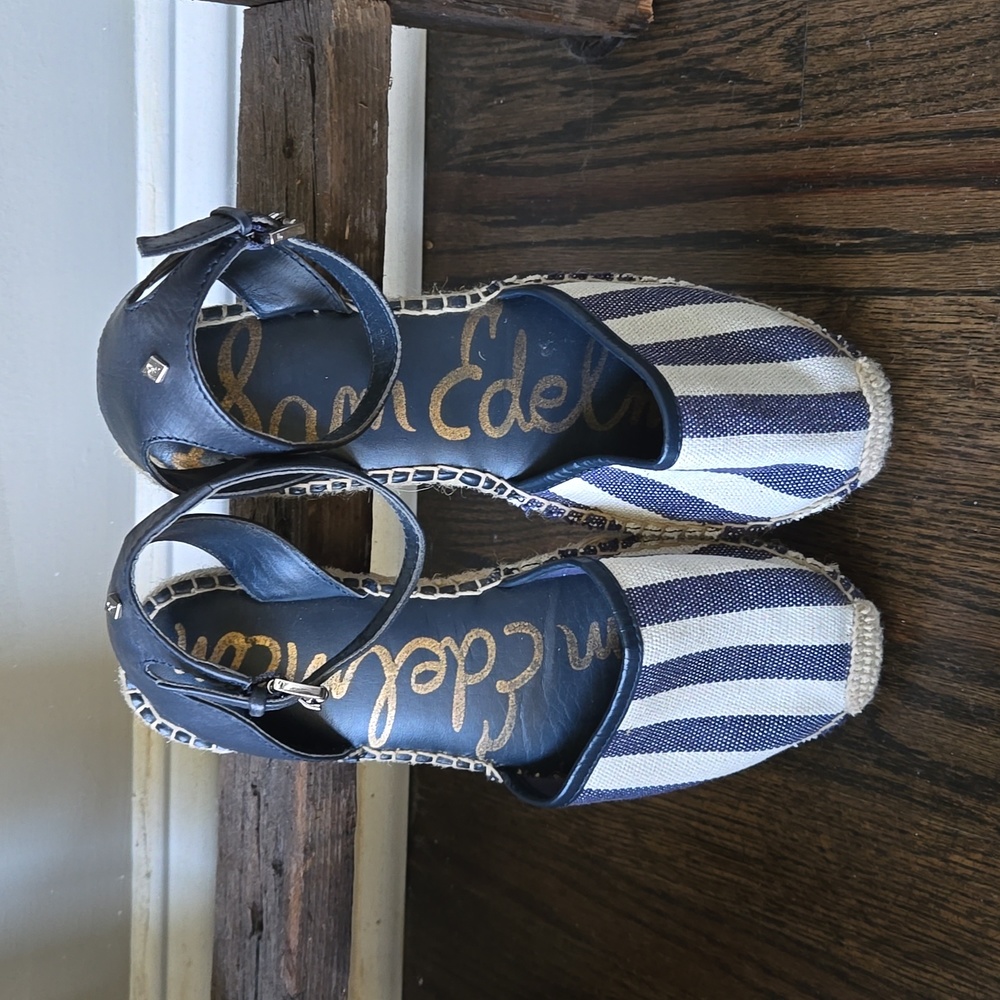 Sam Edelman Vivian closed toe casual slide sandals, Size 6 1/2